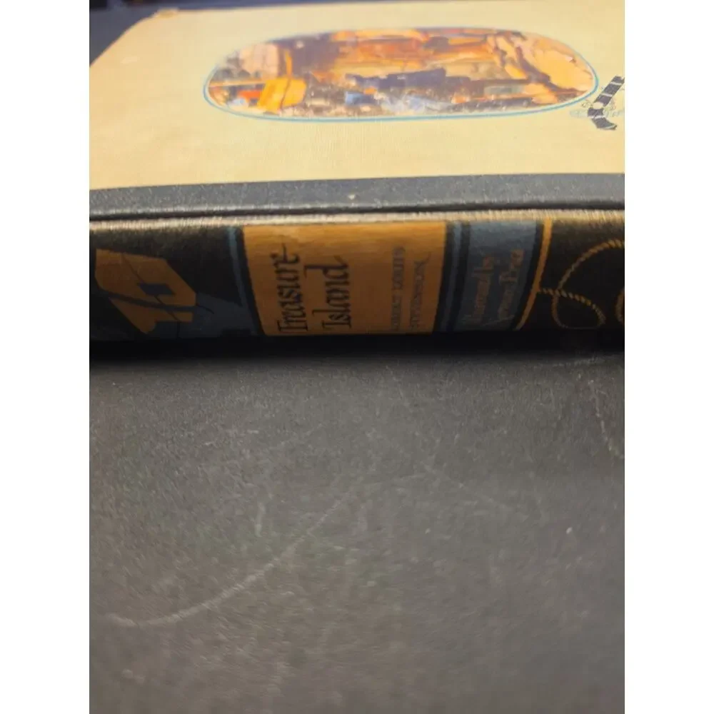 Treasure Island Robert Louis Stevenson Illustrated Junior Library HC 1947